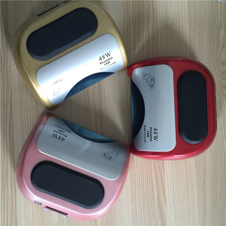 110V and 220V 48W led nail lamp powerful 48W led uv lamp nail dryer