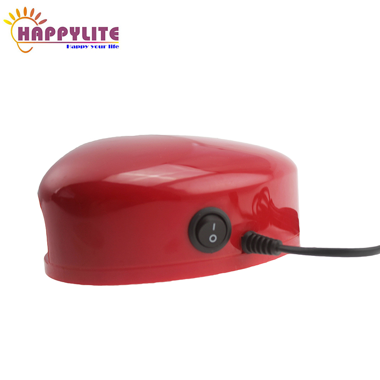 New product nail tools cheap heart shaped plastic 15w led nail lamp