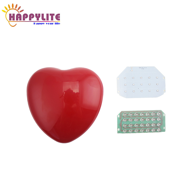 Heart shape led nail lamp 15W mini portable uv lamp dryer