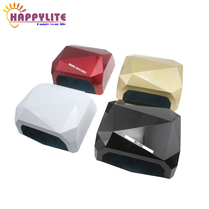 2in1 lamp CCFL 36W led lamp nail dryer diamond shaped better led nail uv lamp