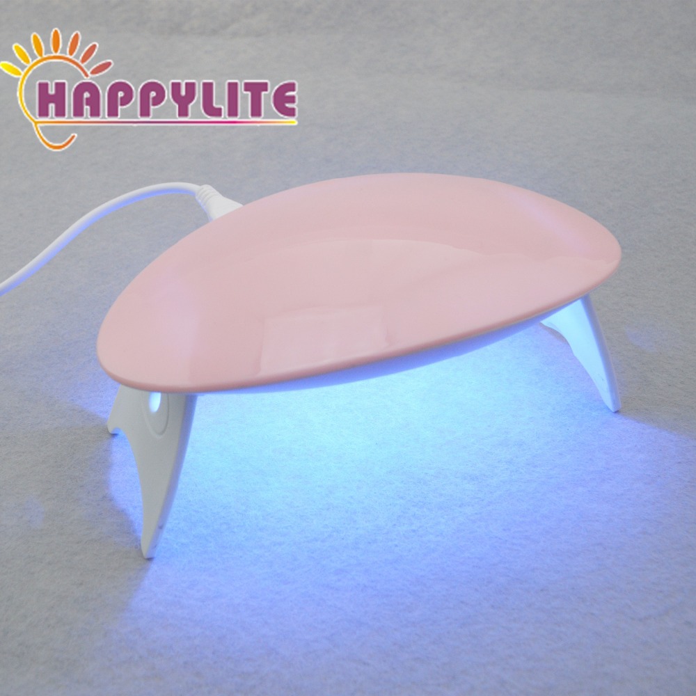 Mini SUN UV Nail Dryer 6W Nail Lamp LED UV Lamp USB Cure UV LED Nail Gel Lamp
