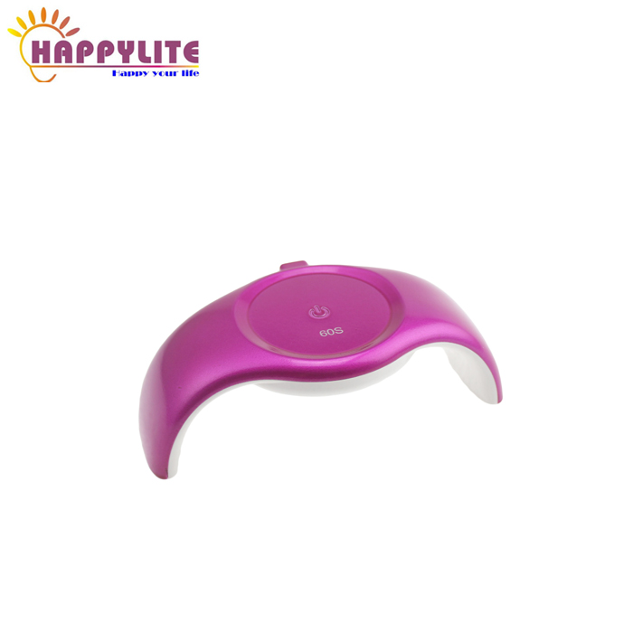 USB charger 9W watch shape gel nail led lamp for nails drying
