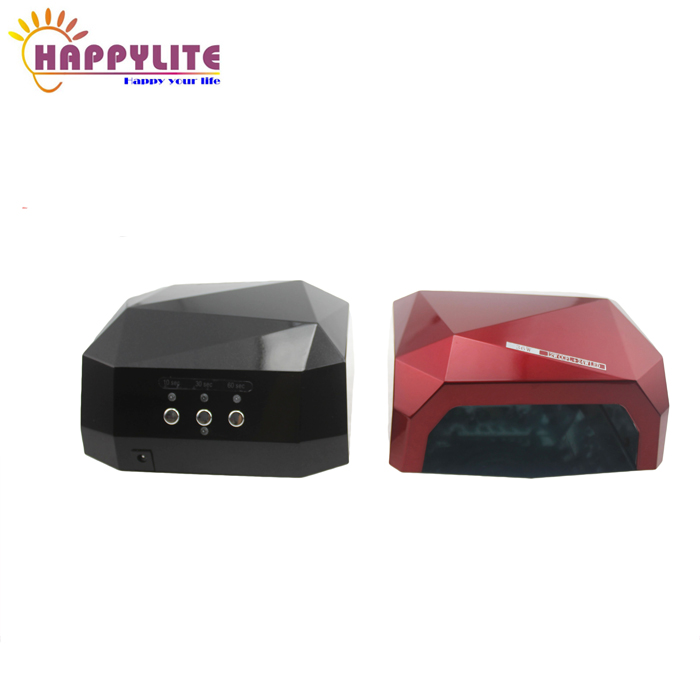 proffessional 36W diamond shape CCFL LED UV nail lamp