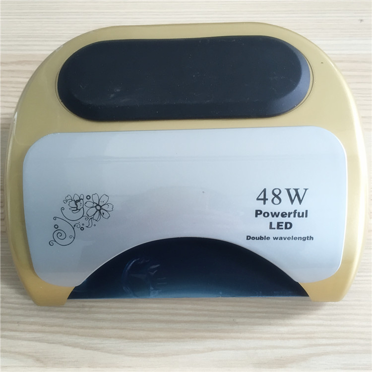 with fans touch panel 48W nail led gel uv lamp foot 48W nail led uv lamp
